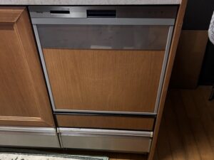 埼玉のキッチン取付け隊　スライドオープン食洗機の取替　施工後